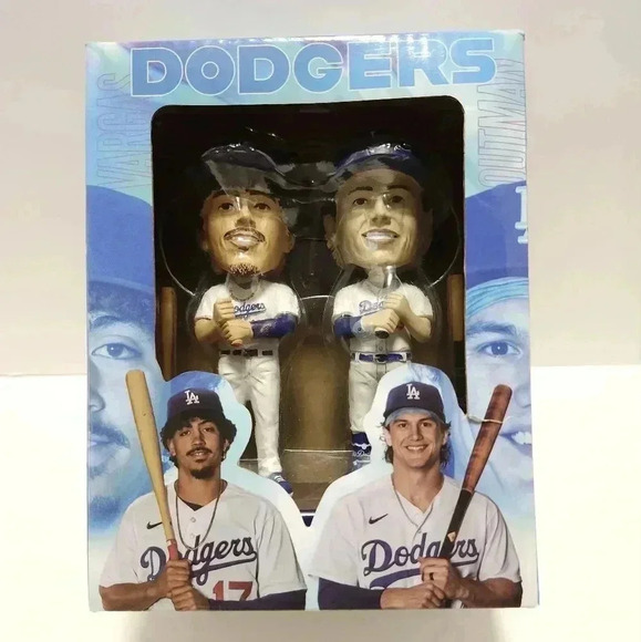 MLB Other - Los Angeles Dodgers Miguel Vargas and James Outman SGA Bobblehead 2023 New